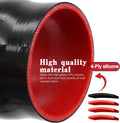 Straight Reducer Coupler Silicone Hose ID 4-Inch to 4-1/2Inch 4-Ply with Stainless Steel T-Bolt Clamp for Automotive Turbo/Intercooler/Intake Piping