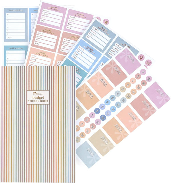 Erin Condren Functional Sticker Book (624 Stickers 12 Sheets)