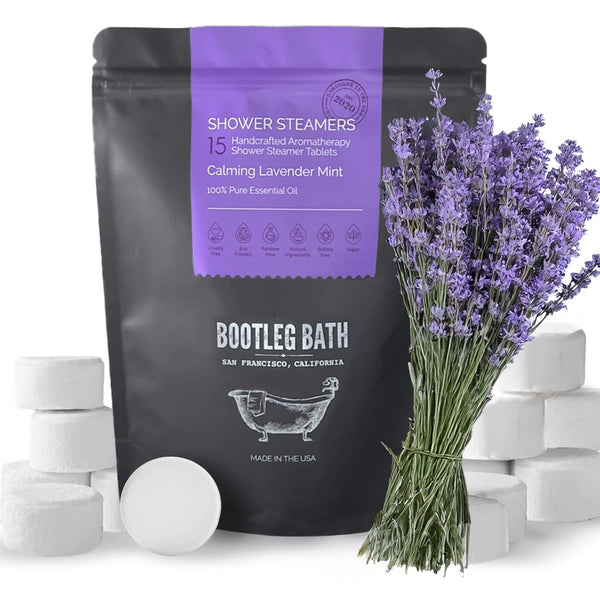 Shower Steamers Aromatherapy 15 Pack, Lavender Shower Bombs, Great Mother'S Day Gift, 100% Pure Essential Oil, All Natural, for Men and Women,