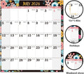 2025-2026 Dry Erase Calendar - JUL.2025 - JUN.2026, 2025-2026 Yearly Wall Calendar, 34.6" X 22.9", Dry Erase Wall Calendar with Thick Paper,