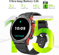 Smart Watch, 1.43''AMOLED 45Mm Military Smartwatch Men Women Answer/Make Call, Digital Fitness Watch, 110+ Sports, Blood Pressure, Heart Rate,
