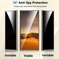 Fotbor for Samsung Galaxy S24 Ultra 28Â° Privacy Screen Protector with [3S Installation Frame], Case Friendly 9H+ Tempered Glass 2Pack