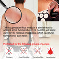 Xiaomage Acupressure Mat and Pillow Set with Bag - Large Size 28.7 X 16.5 Inch Acupuncture Mat for Neck & Back Pain, Muscle Relaxation Stress