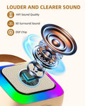 Kids Karaoke Machine for Adults, Mini Portable Karaoke Bluetooth Speaker with 2 Wireless Microphones, Birthday Gifts Toys for Teen Girls Ages 4,