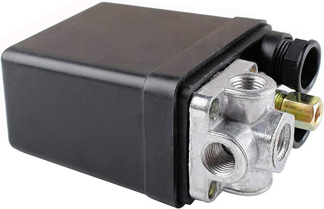 Central Pneumatic Air Compressor Pressure Switch Control Valve Replacement Parts 90-120 PSI 240V Air Compressor Pressure