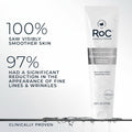 Roc Retinol Correxion Deep Wrinkle Serum Facial Cleanser with Niacinamide for Anti-Aging and Fine Lines, Long-Wear Makeup Remover, Fragrance Free