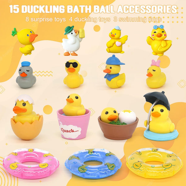 Bath Bombs for Kids with Surprise Inside,8 Pack Kids Bath Bombs Gift Set, Natural and Organic Bubble Bath Fizzy with Bath Toys, Birthday Gifts for