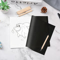 200 Sheets Carbon Paper Graphite Paper Black Carbon Transfer (8.5 X 11.5 Inch) with 5 PCS Embossing Styluses Dotting Tools for Wood Paper Canvas Craft
