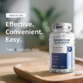 Magnesium Glycinate Supplement with L-Theanine, Chamomile & GABA â Supports Sleep, Calmness, Muscle Relaxation for Men & Women â Vegan,