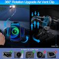 Wireless Car Charger for Samsung Galaxy Z Fold 6/5/4/3, 15W Fast Charging Car Mount, Car Accessories, Air Vent Charging Car Phone Holder for