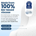 Clean Skin Club Clean Towels™, 100% USDA Biobased Dermatologist Approved Face Towel, Disposable Clinically Tested Face Towelette, Facial Washcloth, Ultra Soft Makeup Remover Dry Wipes, 1 Pack, 25 Ct