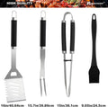 ROMANTICIST 20Pc Heavy Duty BBQ Grill Tool Set in Case - the Very Best Grill Gift for Father'S Day and Christmas - Professional BBQ Accessories
