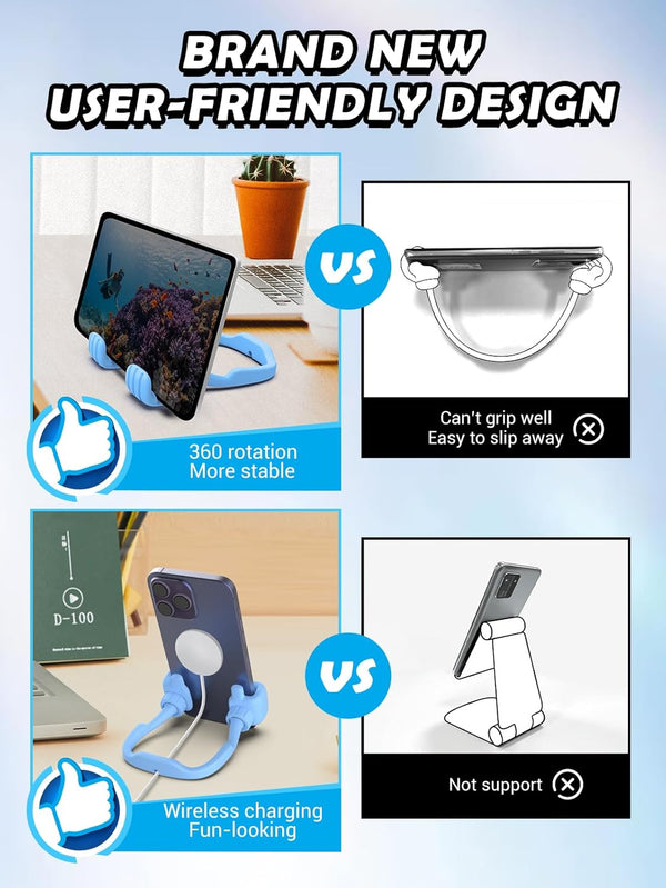 Dad Gifts for Fathers Day from Daughter Wife Son Cell Phone Stand: Thumbs up Lazy Phone Holder for Desk Teen Boys Gift for Girls Teenage Kids