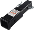 TOPTOW Hitch Extender, Fits for 2 Inch Receiver, 7 Inch Extension Length, with 5/8 Inch Hitch Pin