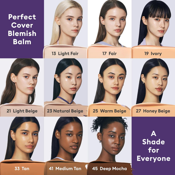 MISSHA M PERFECT COVER SERUM BB CREAM No.33 Tan -Tan with Warm Undertone, Skin Tint, Tinted Moisturizer, Skin Care Foundation Makeup, Korean