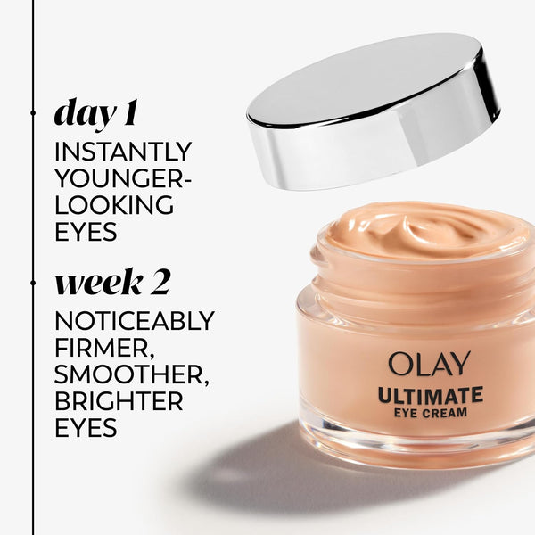Olay Eyes Ultimate Eye Cream for Dark Circles, Wrinkles and Puffiness, 13 Ml (0.4 Fl. Oz.)