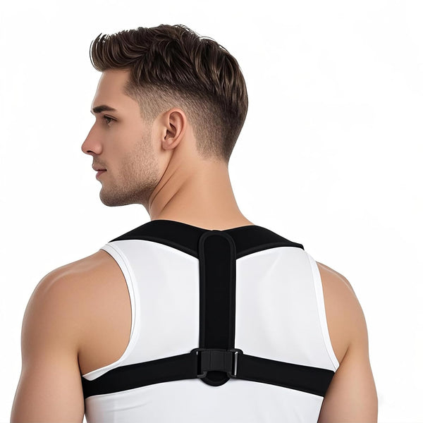 Posture Corrector for Women and Men, Adjustable Upper Back Brace, Back Shoulder Straightener Posture Support, Correcting Hunchback and Bad Posture.