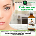 ELP Pure Organic Castor Oil - Promotes Hair, Eyebrow and Eyelash Growth - Diminishes Wrinkles and Signs of Aging - Hydrates and Nourishes Skin -