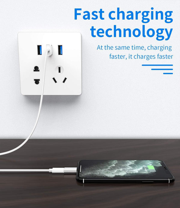 USB-C Adapter Lighting (Female) to USB Type C (Male) Adapter,Support QC Fast Charging Date Transmissionï¼Compatible with Phone 15 Series Android