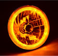 OCTANE LIGHTING 7" H6024 / 6014 Halogen Amber Led Halo Ring H4 Light Bulb Angel Eye Headlight