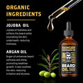 Leven Rose Beard Oil for Men and Beard Softener 100% Pure Natural for Bearded Men, Mustaches, and Moisturized Skin 1 Oz by Ranger Grooming Co