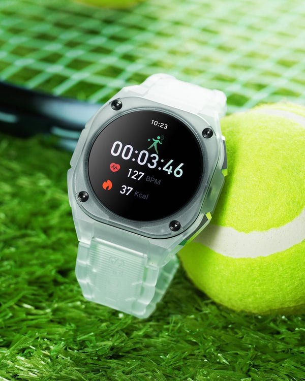 Easfone B3 Sport Smart Watch, 1.28" AMOLED Fitness Watch with Heart Rate/Sleep/Ip68 Waterproof/120+ Sports Modes, Pedometer, Sport Smart Watch for