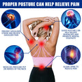 Posture Corrector for Women and Men - Adjustable Back Brace for Pain Relief - Enhances Posture and Provides Lumbar Support - Upper and Lower Back