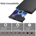 External CD/DVD Drive for Laptop, USB 3.0 CD Burner +/-RW CD ROM External DVD Drive Portable DVD Player for Laptop Desktop PC Apple Mac Windows