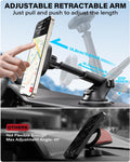 Apps2Car for Magsafe Car Mount, Magnetic Phone Holder for Car Dashboard Windshield Iphone Mount Holder Compatible with Iphone 16 15 14 13 12 Pro