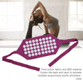 Acupressure Mat Acupressure Belt Relaxation Stress Relief Cotton Fabric Abs Flower Shaped Acupressure Massage Mat, Back Pain Relief, Better,