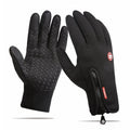 CYG&CL Outdoor Winter Touchscreen Warm Gloves, Water Resistant Windproof Anti-Slip Sports Gloves for Cycling Driving Running Hiking Climbing