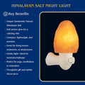 Spantik Pink Himalayan Salt Lamps - Hand Carved, Natural Night Lights for Bedrooms and Home Decor