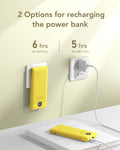 VEGER Portable Charger for Iphone with Built in Cables and Wall Plug, 10000Mah Slim Fast Charging USB C Power Bank, Travel Essential Battery Pack