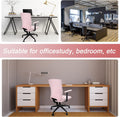 Tallew 4 Pieces Office Chair Covers Set Computer Universal Protective Stretchable Chair Seat Covers Desk Armrest Slipcovers Pads Office Cushion