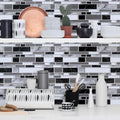 Livebor Peel and Stick Kitchen Wallpaper Backsplash Wall Paper for Kitchen 11.8Inch X 78.7Inch Backsplash Tiles Wallpaper Peel and Stick
