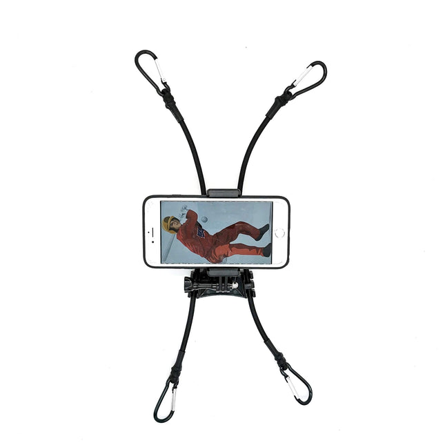 Cell Phone Fence Mount - Camera Backstop Chain Link Mount for Gopro Action Camera Small Digital Camera and Smartphones -
