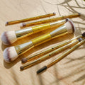 Ducare Foundation Brush Contour Bronzer Makeup Brush Double Ended Self Tanner Brush Sculpting Brush for Blending Liquid Powder Concealer Cream