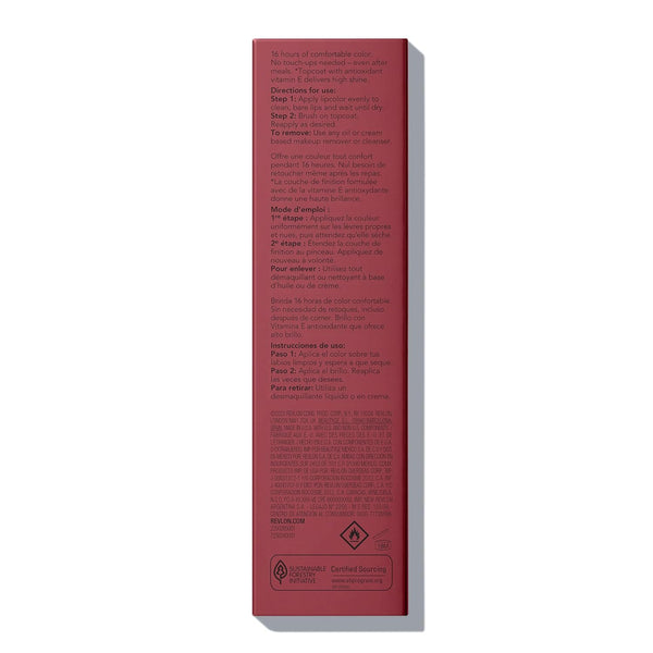 Revlon Liquid Lipstick with Clear Lip Gloss, Colorstay Overtime Lipcolor, Dual Ended with Vitamin E, 380 Always Sienna, 0.07 Fl Oz