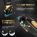 Ufree Hair Clippers for Men, Professional Clippers and Trimmers Set, Cordless Clippers for Hair Cutting, Beard Trimmer, Barber Clippers,