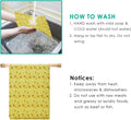 ERKOON Beeswax Food Wraps 1 Meter Roll 13 X 39 Inch Reusable Beeswax Wraps Eco-Friendly Sustainable Food Storage Wraps for Sandwich, Cheese,