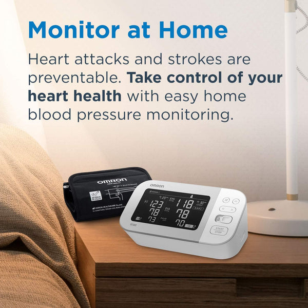 OMRON Platinum Blood Pressure Monitor, Upper Arm Cuff, Digital Bluetooth Blood Pressure Machine, Stores up to 200 Readings for Two Users (100