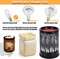 Wax Warmer Bulb - Salt Lamp Bulb - 15 Watt Light Bulbs for Scentsy Wax Warmer,C7/120V/E12 Long Lasting Nightlight Replacement Bulbs for Plug in