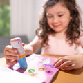 Melissa & Doug Sticker WOW!â¢ 24-Page Activity Pad and Sticker Stamper, 300 Stickers, Arts and Crafts Fidget Toy Collectible Character â Unicorn -