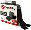 VELCRO Brand Heavy Duty Tape | 16 Foot Roll | Strong Sticky Back Adhesive Holds up to 10 Lbs | Industrial Strength Fasteners for Indoor or Outdoor