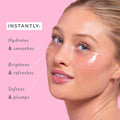 Patchology Serve Chilled RosÃ© Hydrating under Eye Patches â Hyaluronic Acid & Antioxidant-Infused Eye Masks to Reduce Dark Circles, Puffiness &