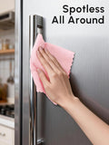 Microfiber Cleaning Cloths Roll 75 Pack 11.8" X 11.8" Reusable Paper Towels Washable Lint Free Quick Dry Ultra Absorbent Scratch Free Tear Away