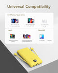 VEGER Portable Charger for Iphone with Built in Cables and Wall Plug, 10000Mah Slim Fast Charging USB C Power Bank, Travel Essential Battery Pack