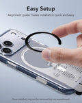 ESR for Magsafe Wallet, Iphone Wallet with 5-Card Holder, Secure-Grip Finger Loop, Magnetic Card Holder for Iphone 15/14/13/12 Series, Not for