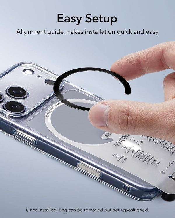 ESR for Magsafe Wallet, Iphone Wallet with 5-Card Holder, Secure-Grip Finger Loop, Magnetic Card Holder for Iphone 15/14/13/12 Series, Not for