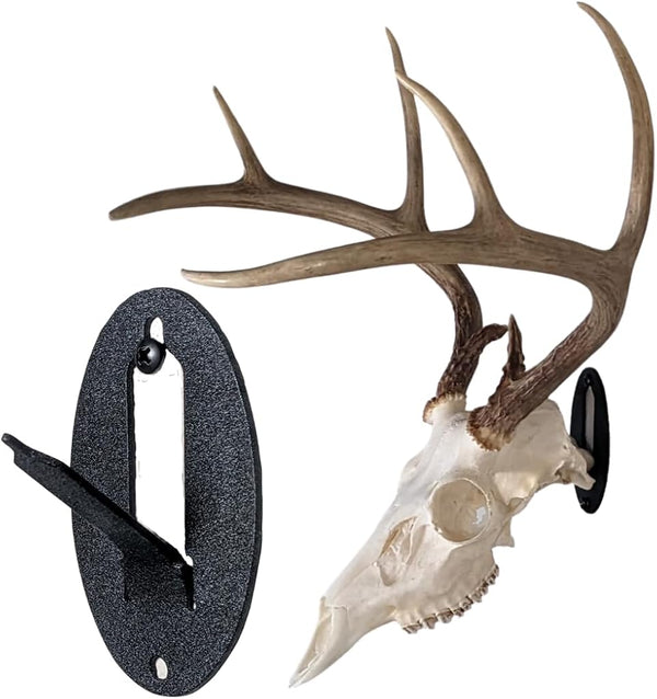 Easy European Mount Skull Hanger - Made in the USA with American Steel - Whitetail Deer Skull Hook Mounting System - Euro Mount Kit - Quick
